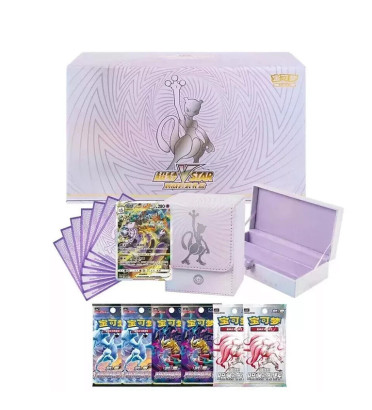 COFFRET MEWTWO VSTAR GIFT BOX / CARTE POKEMON CHINOISE