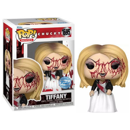 TIFFANY BATTLE DAMAGED / CHUCKY / FIGURINE FUNKO POP / EXCLUSIVE SPECIAL EDITION