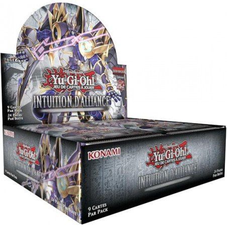 DISPLAY DE 24 BOOSTERS INTUITION D'ALLIANCE / CARTE YU-GI-OH- VF