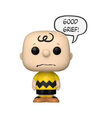 CHARLIE BROWN GOOD GRIEF / PEANUTS / FIGURINE FUNKO POP
