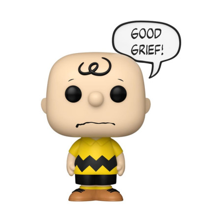 CHARLIE BROWN GOOD GRIEF / PEANUTS / FIGURINE FUNKO POP