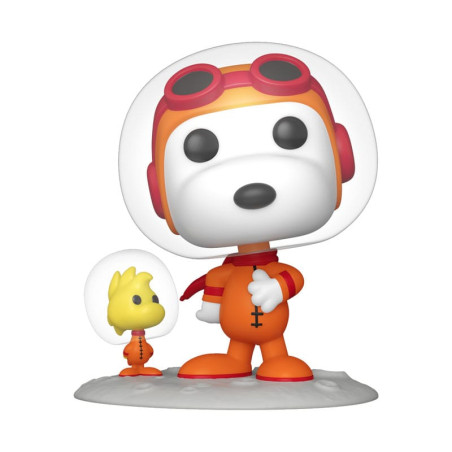 ASTRONAUT SNOOPY AND WOODSTOCK / PEANUTS / FIGURINE FUNKO POP