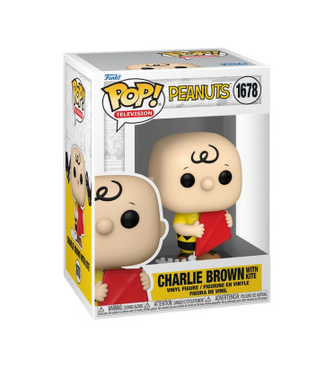 CHARLIE BROWN WITH KITE / PEANUTS / FIGURINE FUNKO POP