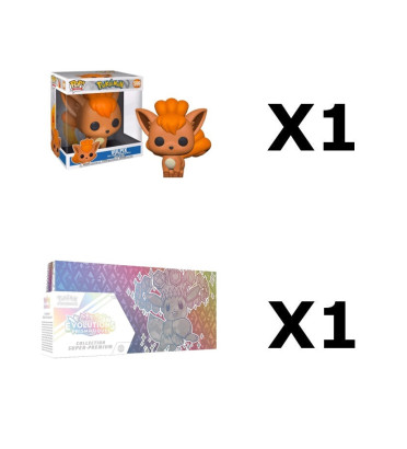 BUNDLE COLLECTION SUPER PREMIUM EV8.5 + FUNKO POP VULPIX 25CM