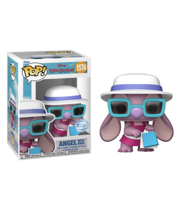 ANGEL WITH BAGS / LILO ET STITCH / FIGURINE FUNKO POP / EXCLUSIVE SPECIAL EDITION ANGEL WITH BAGS / LILO ET STITCH / FIGURINE FUNKO POP / EXCLUSIVE SPECIAL EDITION