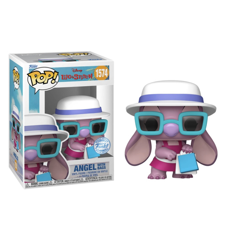 ANGEL WITH BAGS / LILO ET STITCH / FIGURINE FUNKO POP / EXCLUSIVE SPECIAL EDITION