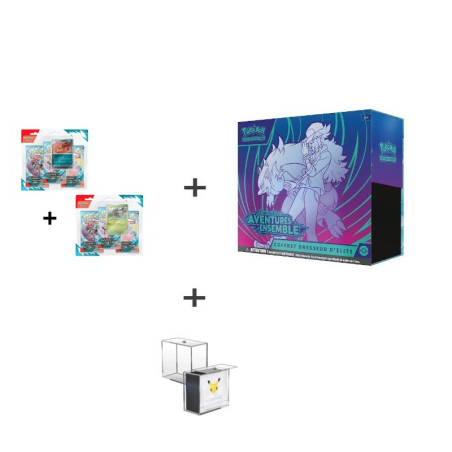 BUNDLE ETB EV09 + 2 TRI PACK EV09 + PROTECTION ACRYLIQUE ETB EVO RETRO