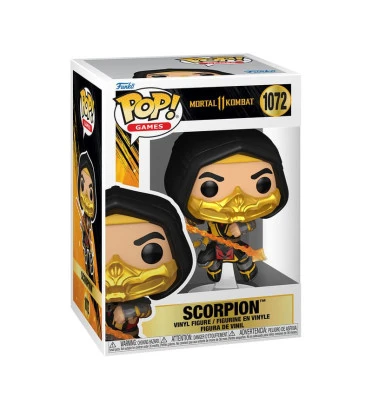SCORPION / MORTAL KOMBAT FACILITY / FIGURINE FUNKO POP SCORPION / MORTAL KOMBAT FACILITY / FIGURINE FUNKO POP