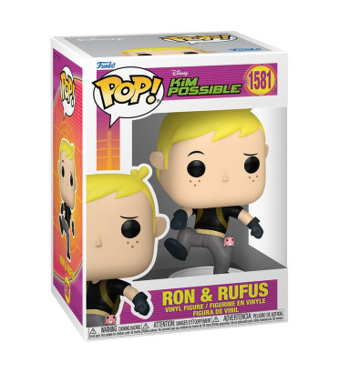 RON AND RUFUS / KIM POSSIBLE / FIGURINE FUNKO POP RON AND RUFUS / KIM POSSIBLE / FIGURINE FUNKO POP