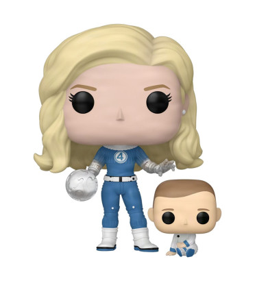 INVISIBLE WOMAN AND FRANKLIN / LES 4 FANTASTIQUES PREMIERS PAS / FIGURINE FUNKO POP