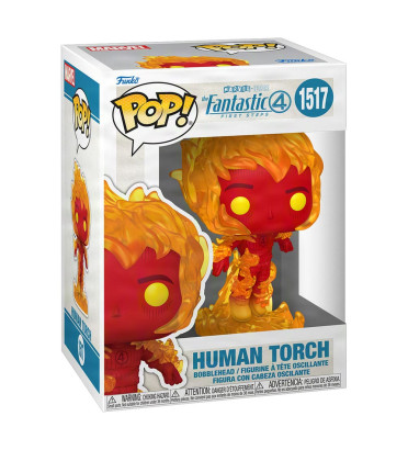 HUMAN TORCH / LES 4 FANTASTIQUES PREMIERS PAS / FIGURINE FUNKO POP