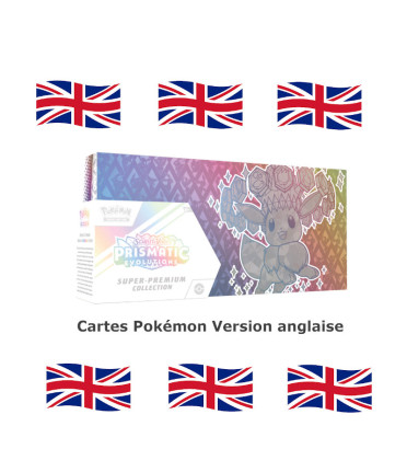 COLLECTION SUPER PREMIUM EV8.5 PRISMATIC EVOLUTIONS / CARTE ANGLAISE
