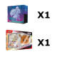 BUNDLE ETB EV09 + COLLECTION SPECIALE POCHETTE EVOLI / CARTE POKEMON VF