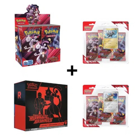 BUNDLE ETB EV10 + DISPLAY EV10 + 2 TRI PACK EV10 / CARTE POKEMON VF