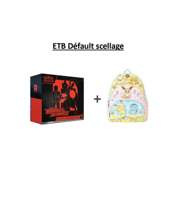 BUNDLE ETB EV10 + MINI SAC A DOS CAFE TRIPLE POCHE LOUNGEFLY
