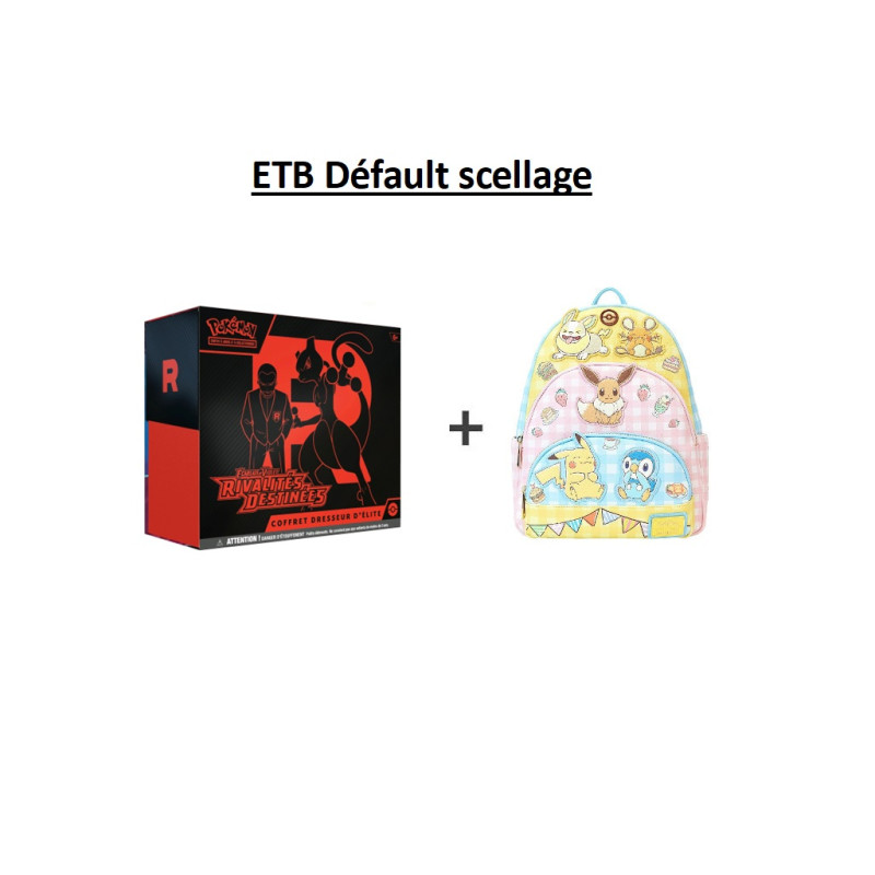 BUNDLE ETB EV10 + MINI SAC A DOS CAFE TRIPLE POCHE LOUNGEFLY