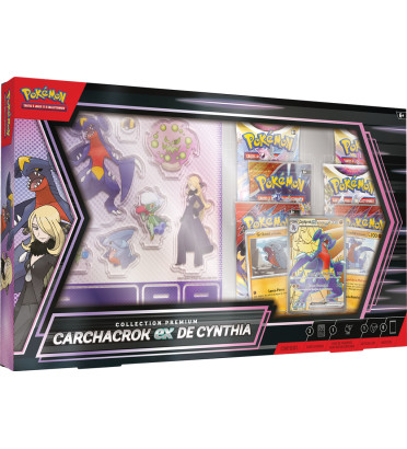 COLLECTION PREMIUM CARCHACROK EX DE CYNTHIA / CARTE POKEMON VF