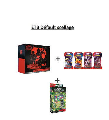 BUNDLE ETB EV10 + ART SET EV10 + DECK VERT DE FER / CARTE POKEMON VF