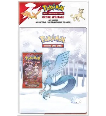 PORTFOLIO + BOOSTER EV10 MODELE ALEATOIRE / CARTE POKEMON VF