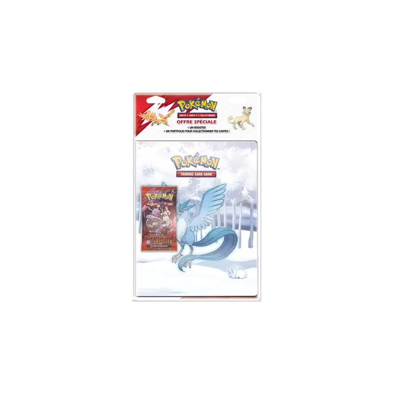 PORTFOLIO + BOOSTER EV10 MODELE ALEATOIRE / CARTE POKEMON VF