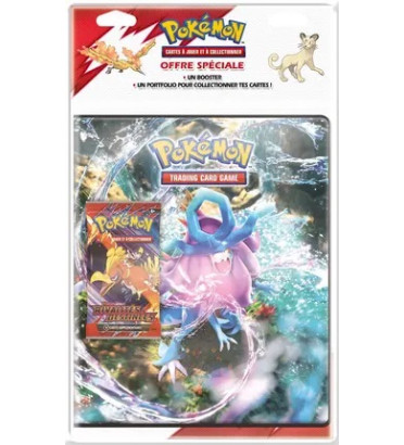 PORTFOLIO + BOOSTER EV10 MODELE ALEATOIRE / CARTE POKEMON VF