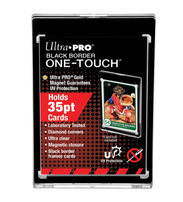 BLACK BORDER ONE TOUCH 35PT / ULTRA PRO