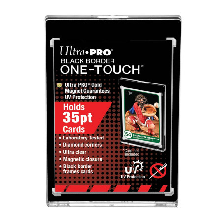 BLACK BORDER ONE TOUCH 35PT / ULTRA PRO