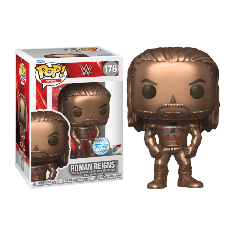 ROMAN REIGN BRONZE / WWE / FIGURINE FUNKO POP / EXCLUSIVE SPECIAL EDITION