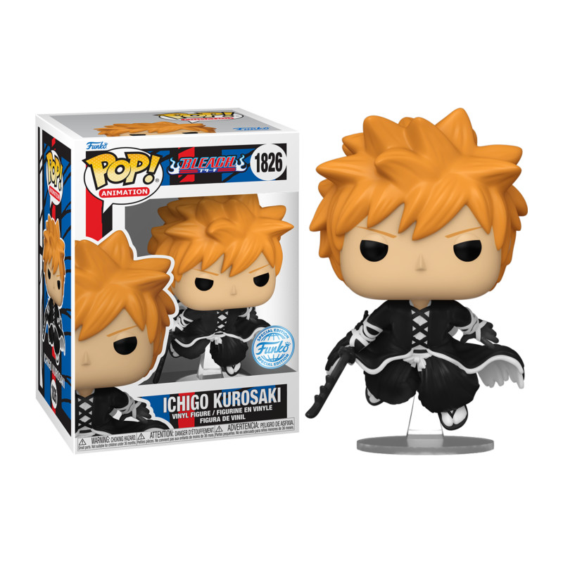 ICHIGO KUROSAKI GETSUGA TENSHO TECHNIQUE / BLEACH / FIGURINE FUNKO POP/ EXCLUSIVE SPECIAL EDITION