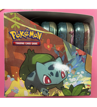 DISPLAY 10 MINI TIN DE KANTO ( REPRINT) PAS DE SCELLAGE / CARTE VF