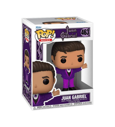 JUAN GABRIEL PURPLE OUTFIT / JUAN GABRIEL / FIGURINE FUNKO POP JUAN GABRIEL PURPLE OUTFIT / JUAN GABRIEL / FIGURINE FUNKO POP