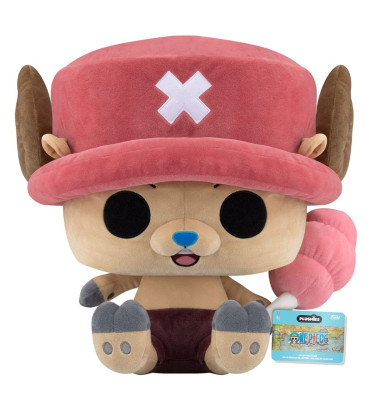 TONY TONY CHOPPER BARBE A PAPA / ONE PIECE / FUNKO PLUSH 41CM