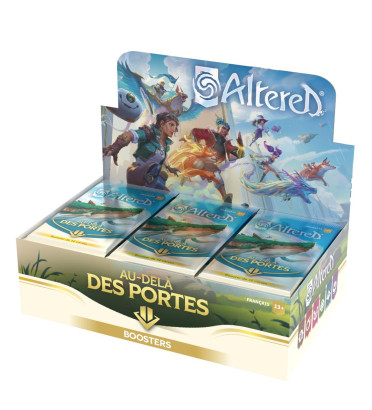 DISPLAY DE 36 BOOSTERS ALTERED AU DELA DES PORTES / CARTE VF