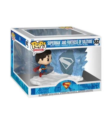 SUPERMAN AND FORTRESS OF SOLITUDE / SUPERMAN 2025 / FIGURINE FUNKO POP