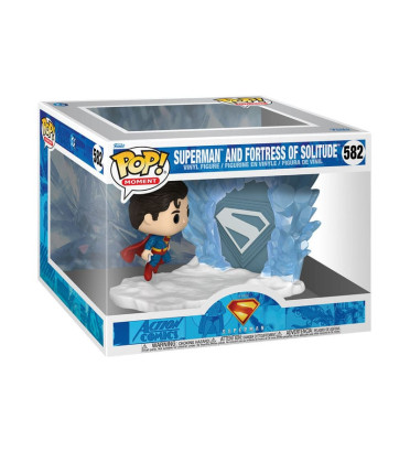 SUPERMAN AND FORTRESS OF SOLITUDE / SUPERMAN 2025 / FIGURINE FUNKO POP SUPERMAN AND FORTRESS OF SOLITUDE / SUPERMAN 2025 / FIGURINE FUNKO POP
