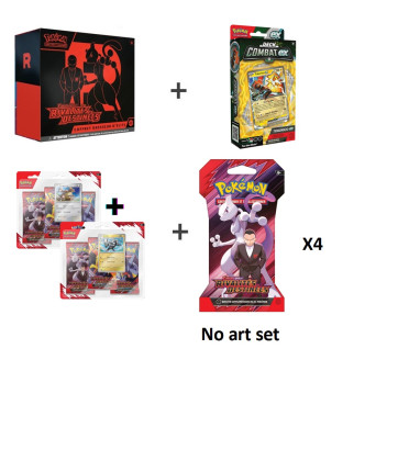 BUNDLE ETB EV10 + 4 BOOSTERS BLISTERS EV10 + DECK TOKORICO + 2 TRIPACK EV10 / CARTE POKEMON VF