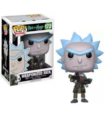 WEAPONIZED RICK / RICK ET MORTY / FIGURINE FUNKO POP