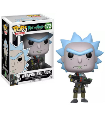 WEAPONIZED RICK / RICK ET MORTY / FIGURINE FUNKO POP WEAPONIZED RICK / RICK ET MORTY / FIGURINE FUNKO POP