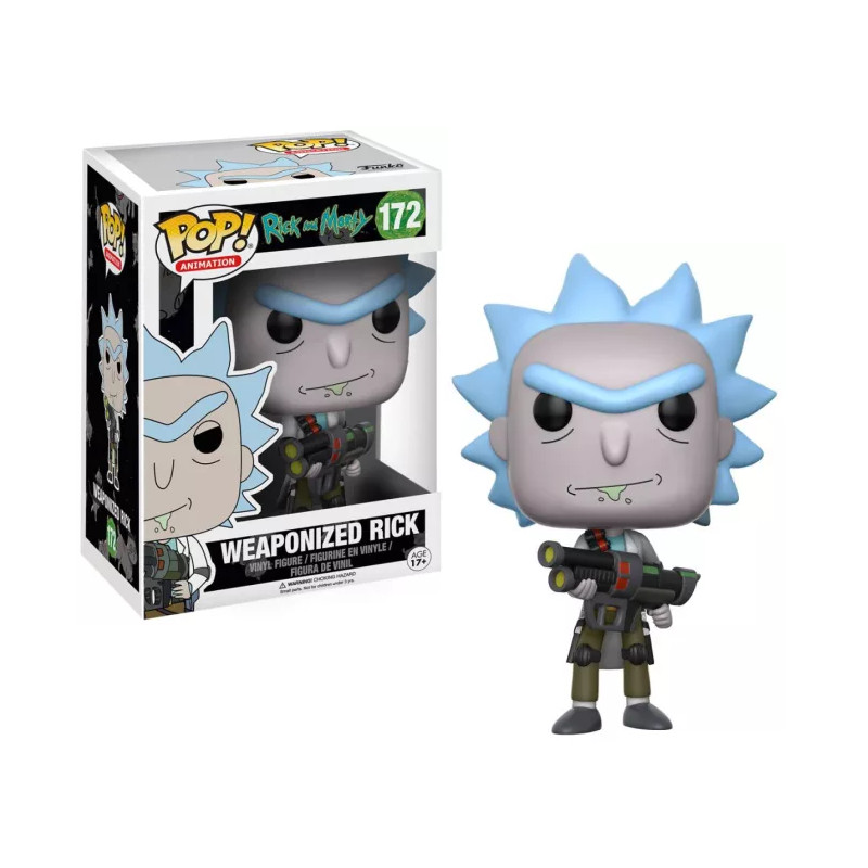 WEAPONIZED RICK / RICK ET MORTY / FIGURINE FUNKO POP