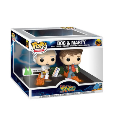 DOC ET MARTY / RETOUR VERS LE FUTUR / FIGURINE FUNKO POP