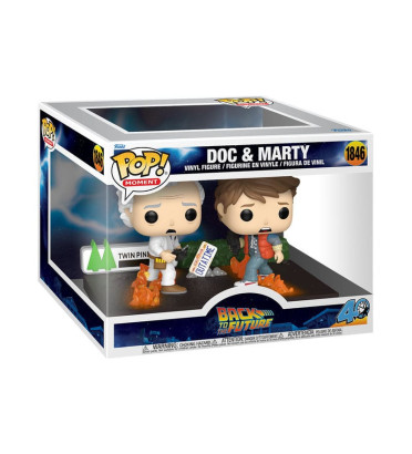 DOC ET MARTY / RETOUR VERS LE FUTUR / FIGURINE FUNKO POP DOC ET MARTY / RETOUR VERS LE FUTUR / FIGURINE FUNKO POP