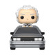 DOC WITH TIME MACHINE / RETOUR VERS LE FUTUR / FIGURINE FUNKO POP