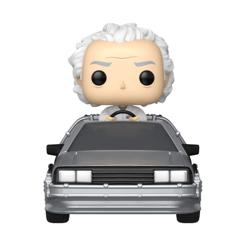 DOC WITH TIME MACHINE / RETOUR VERS LE FUTUR / FIGURINE FUNKO POP