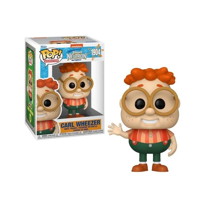 CARL WHEEZER / JIMMY NEUTRON NICKELODEON / FIGURINE FUNKO POP