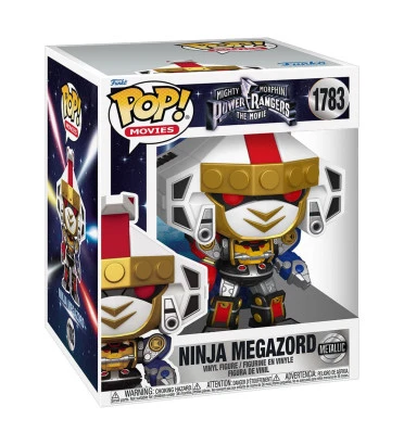 NINJA MEGAZORD METALLIC / POWER RANGERS MIGHTY MORPHIN / FIGURINE FUNKO POP