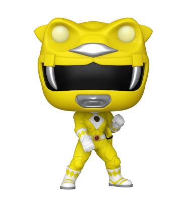 YELLOW RANGER / POWER RANGERS MIGHTY MORPHIN / FIGURINE FUNKO POP / GITD