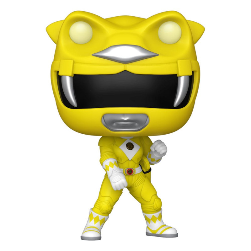 YELLOW RANGER / POWER RANGERS MIGHTY MORPHIN / FIGURINE FUNKO POP / GITD