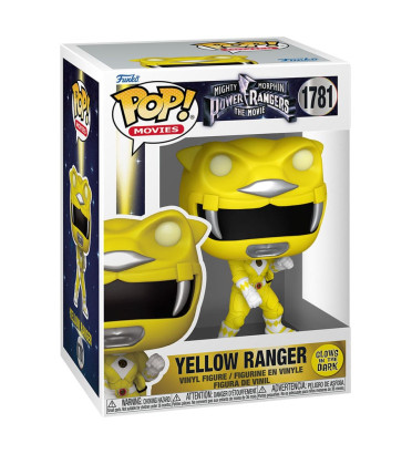 YELLOW RANGER / POWER RANGERS MIGHTY MORPHIN / FIGURINE FUNKO POP / GITD