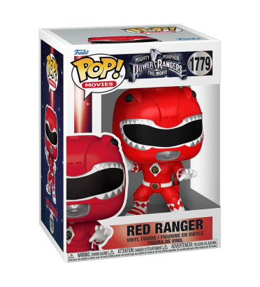 RED RANGER / POWER RANGERS MIGHTY MORPHIN / FIGURINE FUNKO POP RED RANGER / POWER RANGERS MIGHTY MORPHIN / FIGURINE FUNKO POP