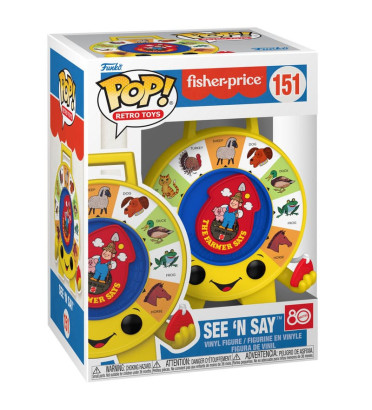 SEE 'N SAY / FISHER PRICE / FIGURINE FUNKO POP SEE 'N SAY / FISHER PRICE / FIGURINE FUNKO POP